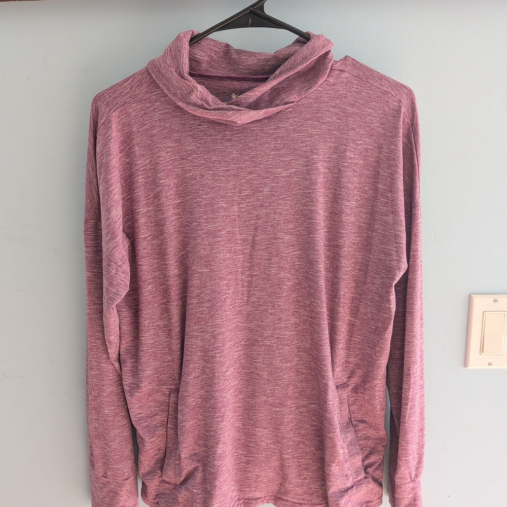 Columbia Heathered Pink Hoodie